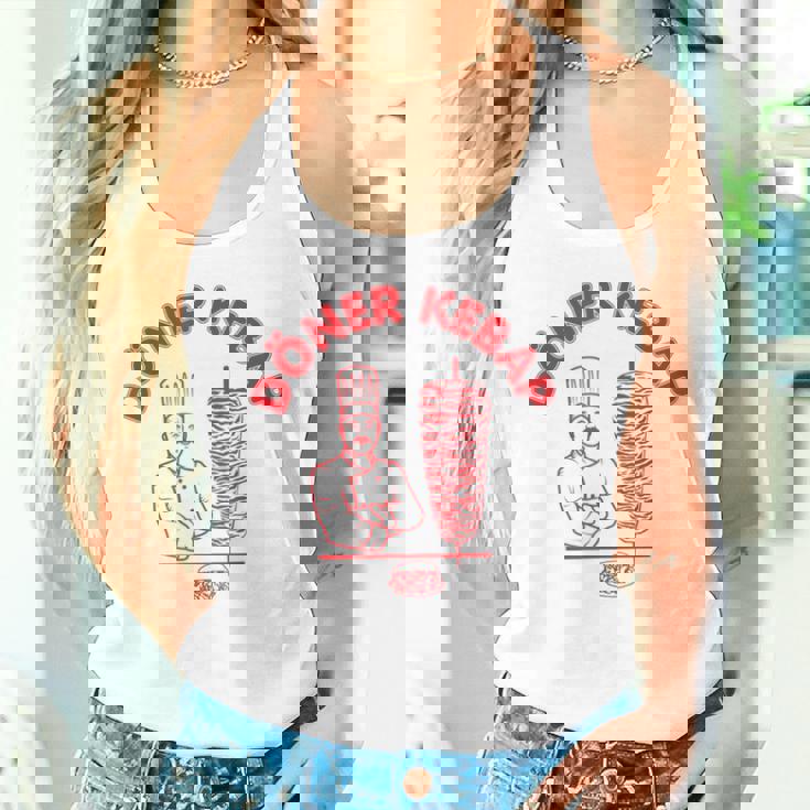Doner Kebap Doner Chef & Doner Spike & Sandwich Logo Tank Top