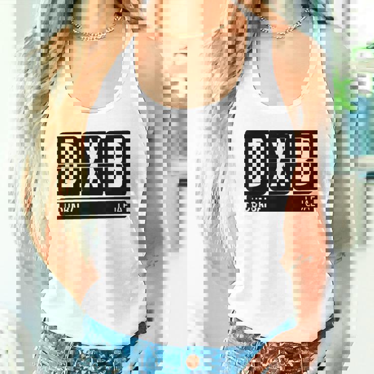 Dxb Dubai Arabic Emirate Travel Souvenir Tank Top