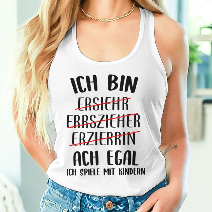 Educator With Slogan Tank Top