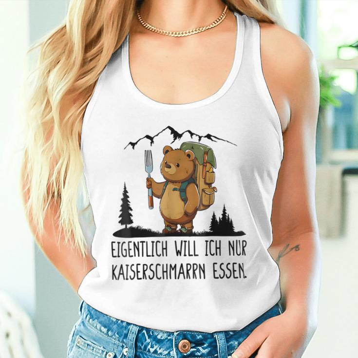 Eigentlich Will Ich Nur Kaiserschmarrn Essen Gray Tank Top