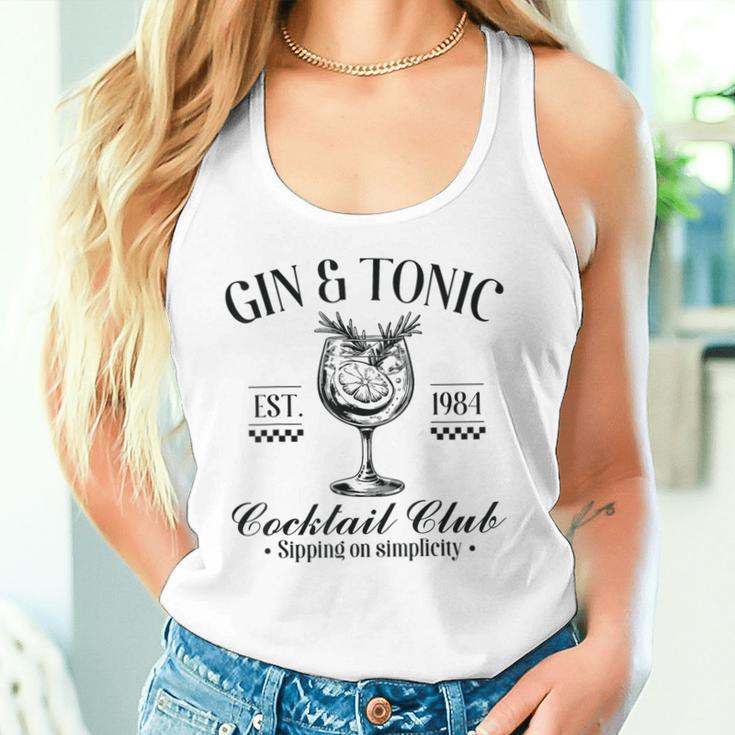 Gin And Tonic Cocktail Lovers Idea Tank Top