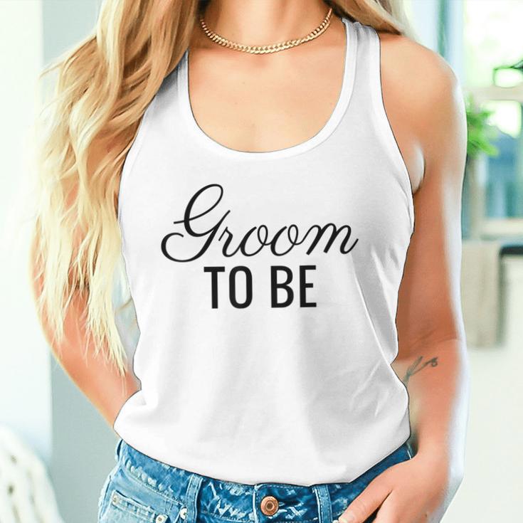 Groom To Be Script Wedding And BrideTank Top