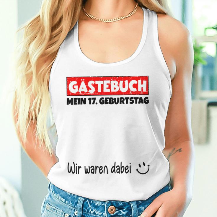 Guest Book Wir War Here My 17Th Birthday S Tank Top