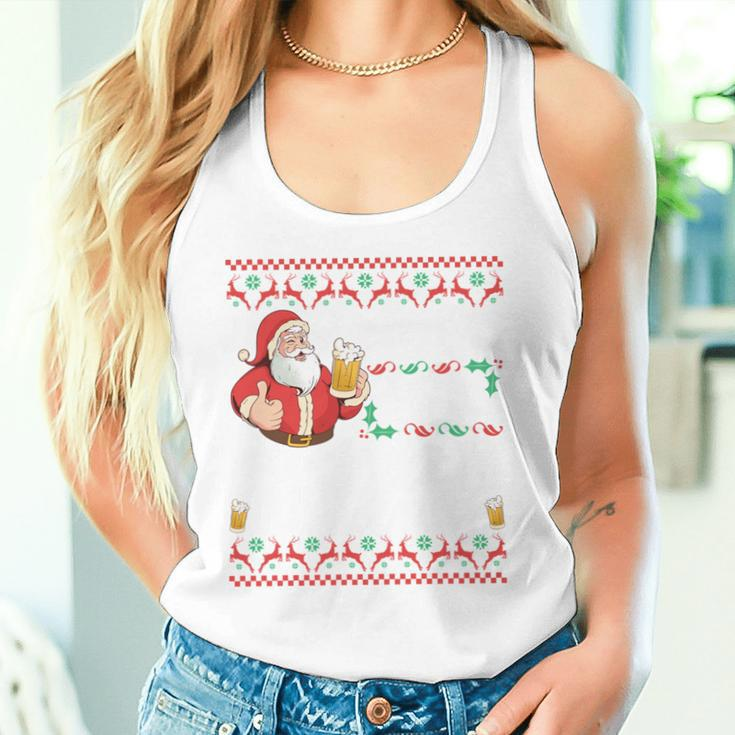 Hoho Hol Mir Mal Ein Bier- Christmas Long-Sleeved Tank Top