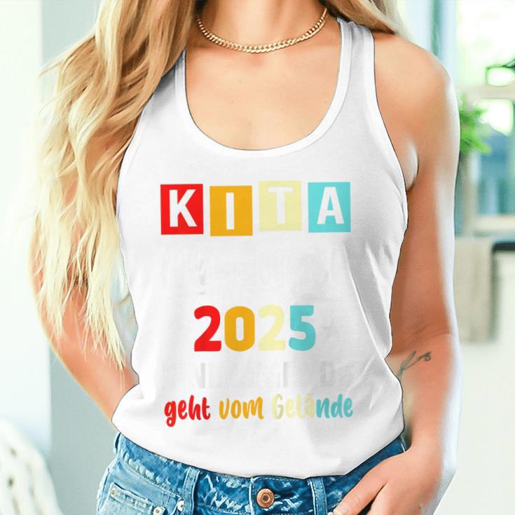 Kinder Kita Abgänger 2025 Schulkind Einschulung Schule Letzter Tag Tank Top