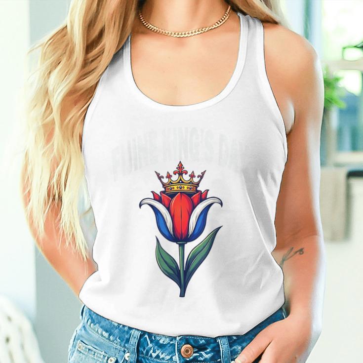 Koningsdag Países Bajos 2025 Crown Kings Day Ámsterdam Camiseta sin mangas
