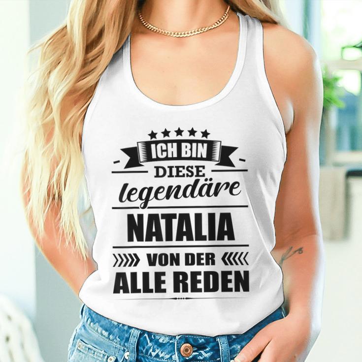 Name Nataliaorname Namensgeschenke Namenstag Fun Tank Top