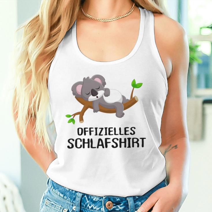 Official Sleep Pyjamas Nightdress Koala Gray Tank Top