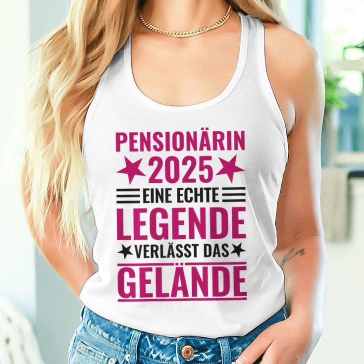 Pensionärin 2025 Eine Echte Legendeerlässt Das Gelände German Langu Tank Top