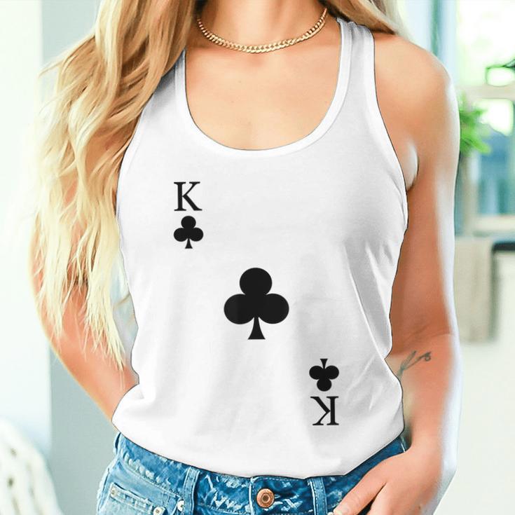 Playing Card Cross King Poker Card Game Carnival Costume Tank Top