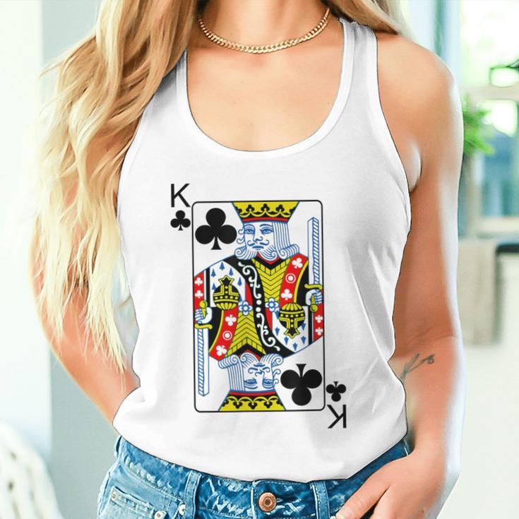 Playing Card King Of Clubs I Cross King S Tank Top