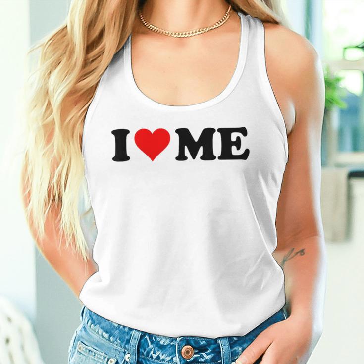 Red Heart I Love Me Tank Top