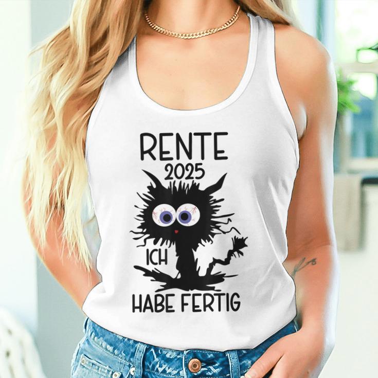 Rente 2025 Ich Habe Fertig Gray Tank Top