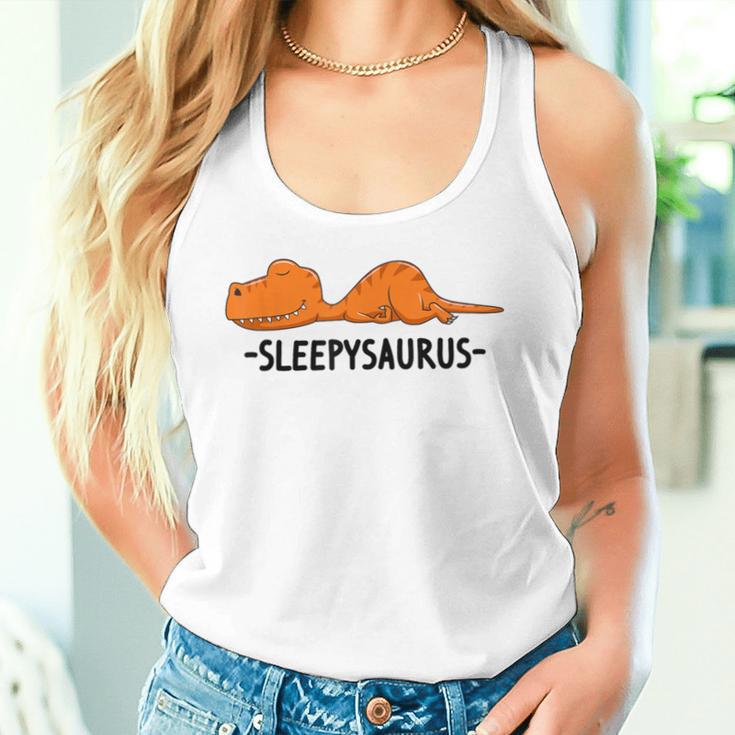 Sleepysaurus Schlaf Schlafanzug Nachthemd Dinosaurier Tank Top