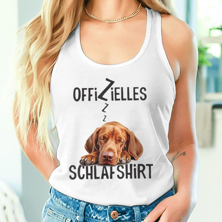 Vizsla Official Sleep With Dog Tank Top