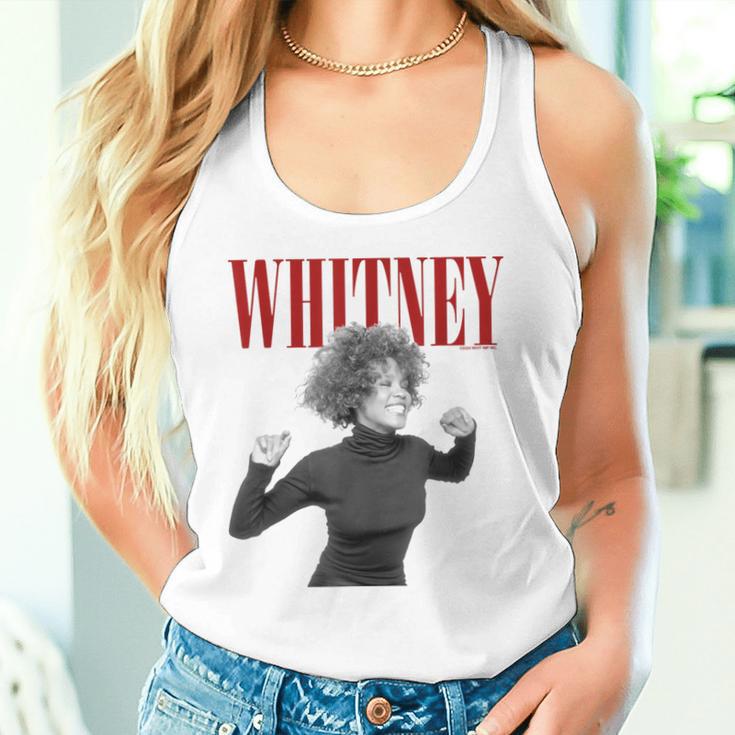 Whitney Houston Wanna Dance Gray Tank Top