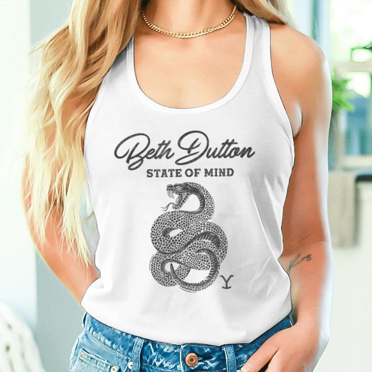 Yellowstone Centered Beth Dutton Gray Tank Top