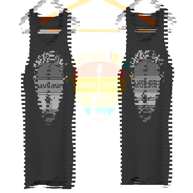 1980 Guitar Pick Vintage Tank Top