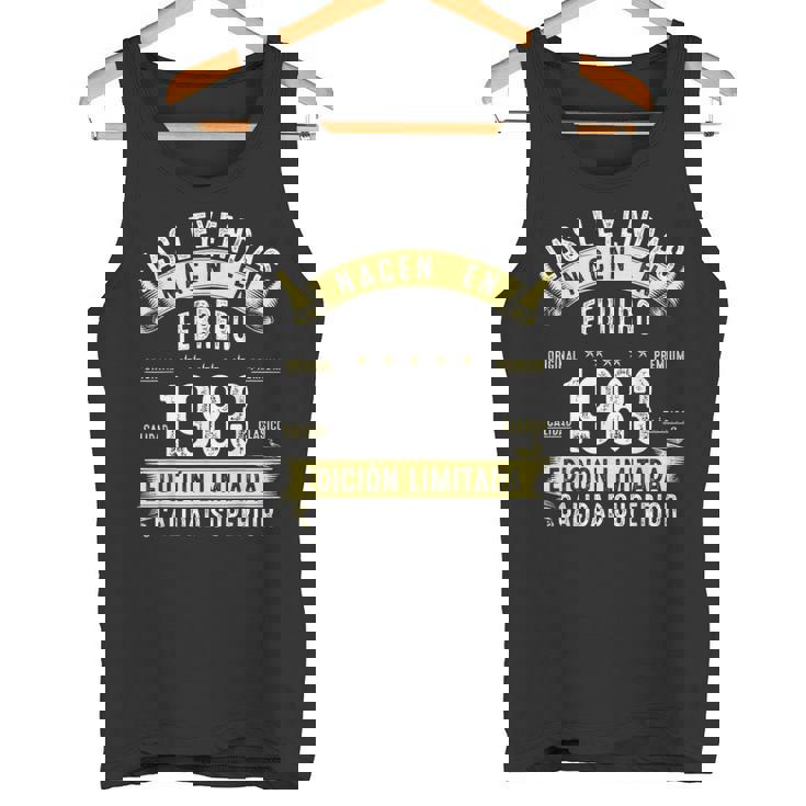 42 Años Cumpleaños Las Leyendas Nacen En Febrero De 1983 Camiseta sin mangas