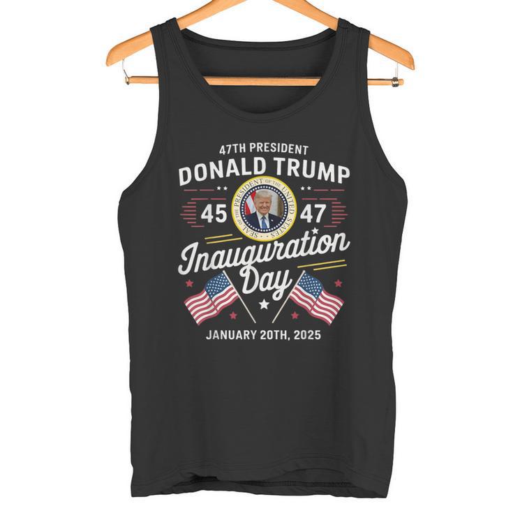 47Th President Donald Trump Housewarming Day Graphic Tank Top