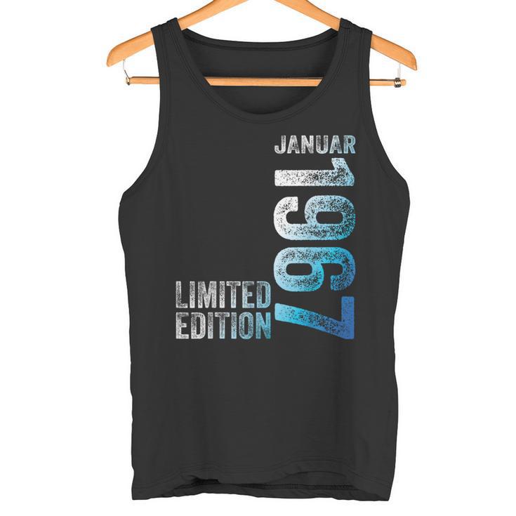 56Th Birthday Man 56 Years Limited Edition January 1967 Tank Top