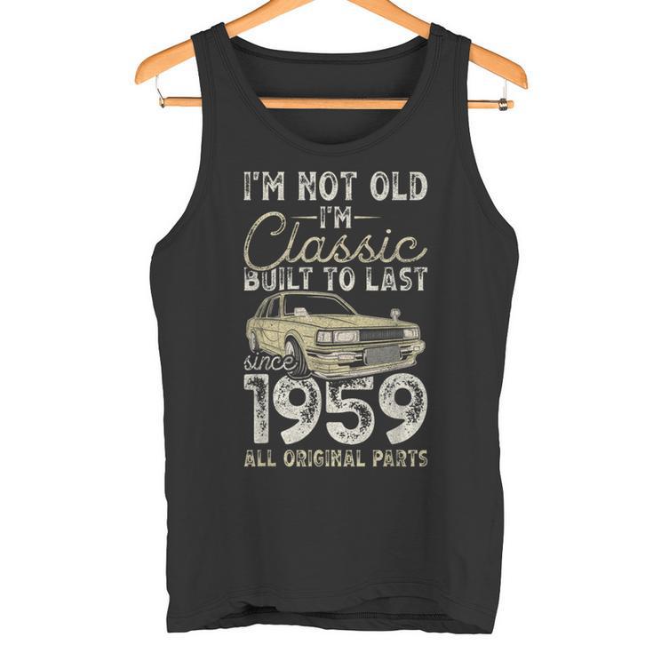 65Th Birthday Since 1959 Oldtimer 65 Years Old Tank Top