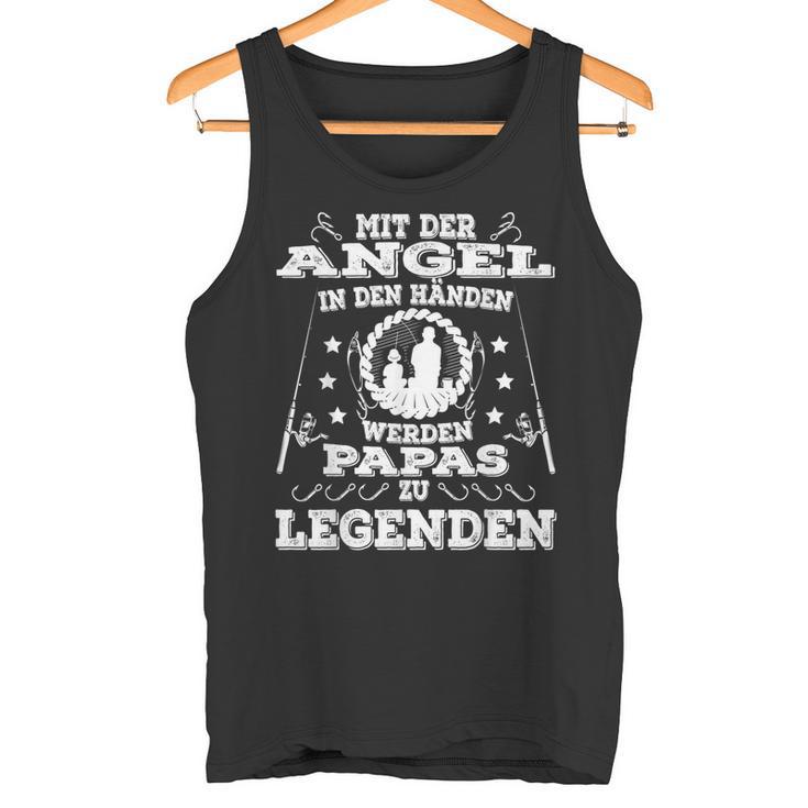 Angel Papa Sind Legends Angel Saying Angel Kings Tank Top