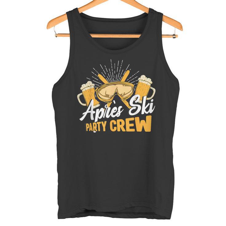 Après Ski Party Crew Saufen Apres Ski Winter Holiday Tank Top