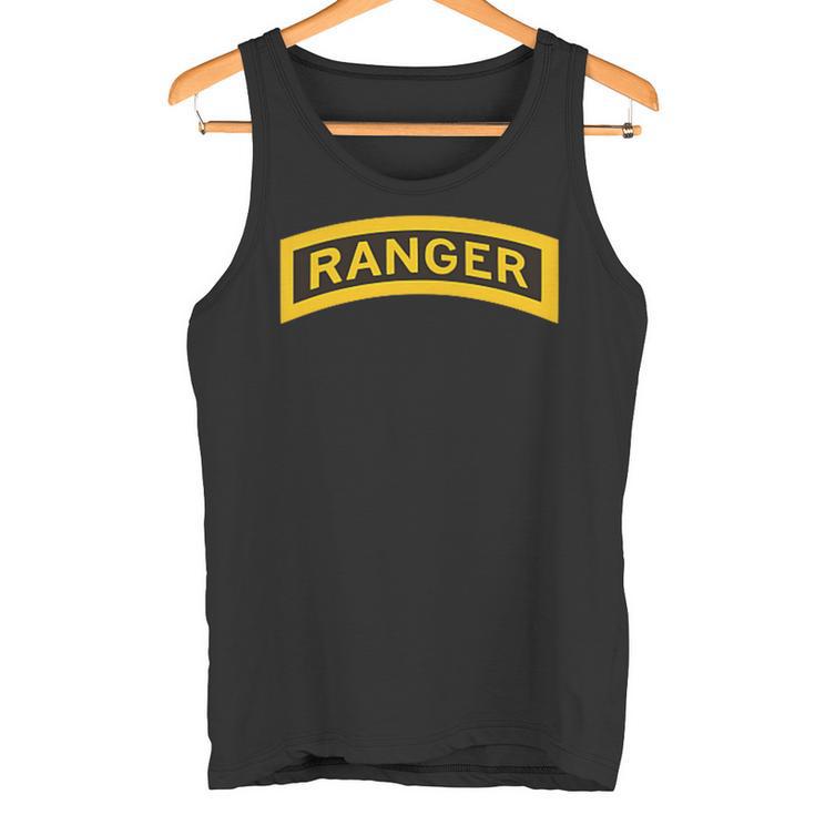 Army Ranger Ranger Tab Us Army Ranger School Tank Top