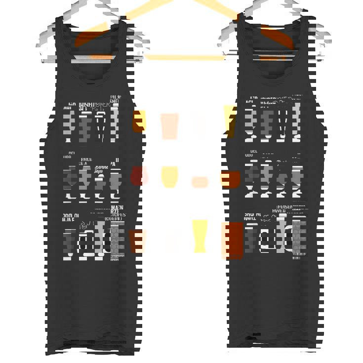 Arte Cerveza Regalos Degustación Cervezas Caseras Hombre Amantes De La Cerveza Cerveceros Manga De Doble Puntada Talla S Negro Camiseta sin mangas
