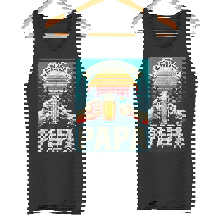 Ascendido A Papá Embarazo Sorpresa Anuncio Embarazo Camiseta sin mangas