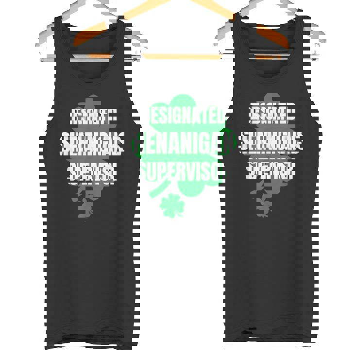 Ated Shenanigans Supervisor Friend St Patrick's Party Tank Top