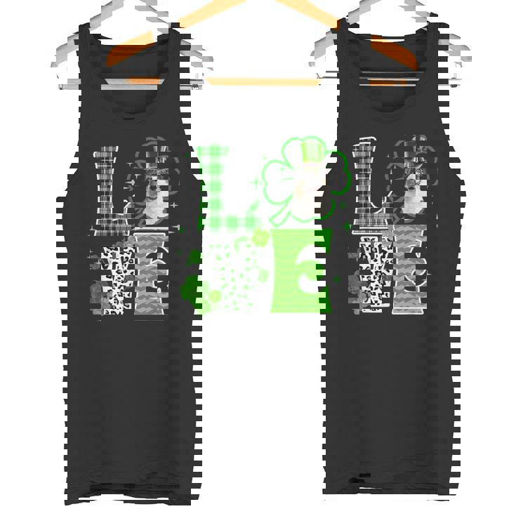 Aussie Shamrock Lucky Clover Irish St Patricks Day Tank Top