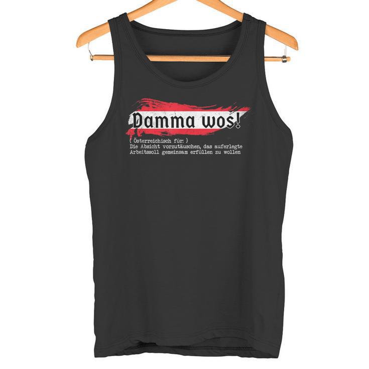 Austria Mouthart Damma WosIntage Austria Tank Top