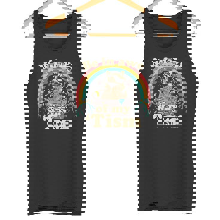 Autism Awareness Raccoon Tank Top | Celebrate Neurodiversity