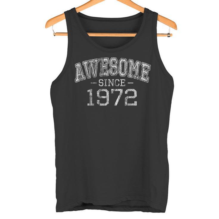 Funny 50th Birthday Tank Top For Women - Vintage 1970 Graphic Sleeveless Shirt, Perfect Gift For 50 Year Old | Multiple Sizes