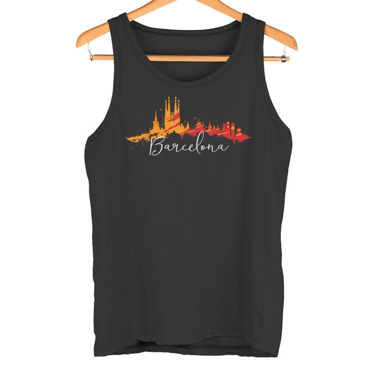 Barcelona Souvenir Spanish Holiday Tank Top