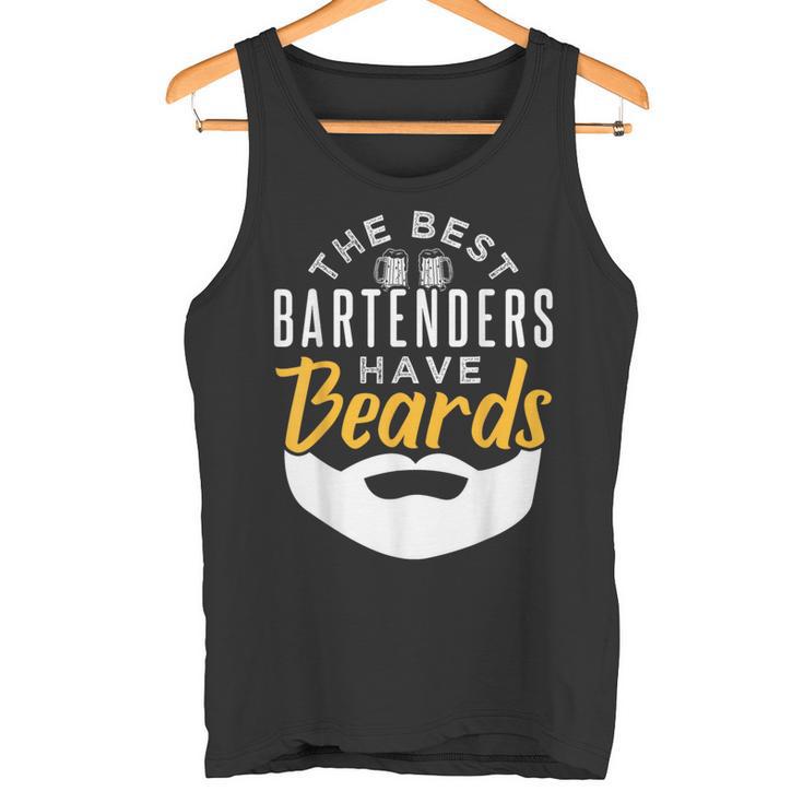 Bartender For Bartenders With Beards Tank Top