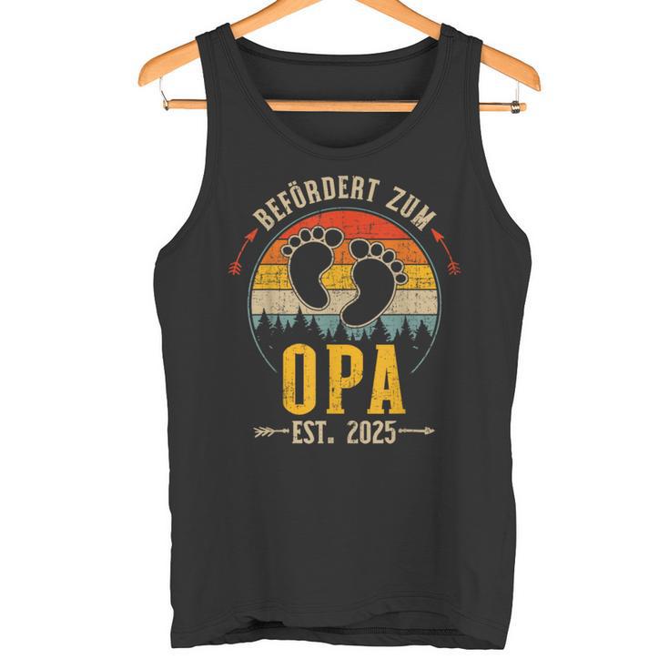 Befördert Zum Opa 2025Intage Retro Tank Top