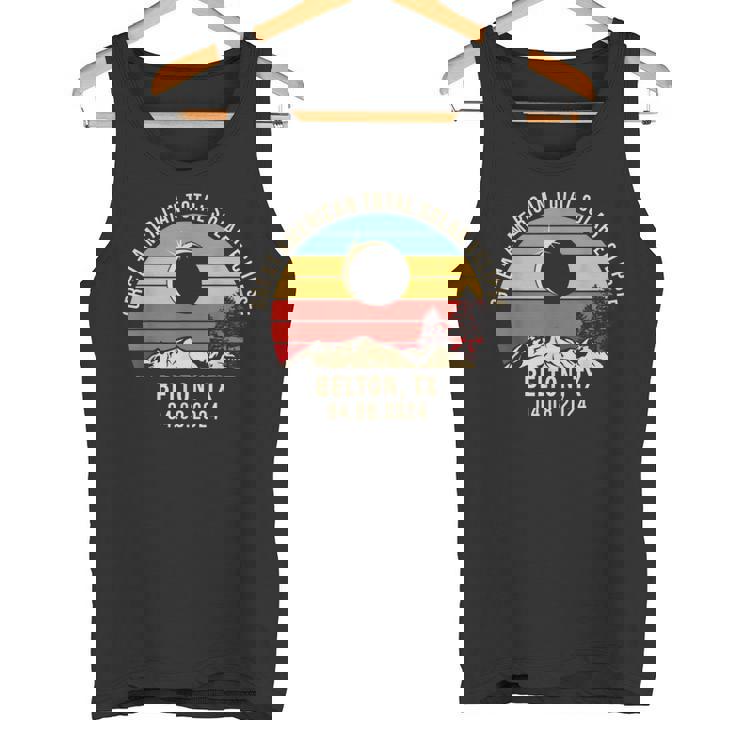 Belton TX Texas Total Solar Eclipse 2024 Tank Top