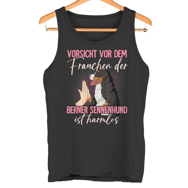 Bernese Mountain Dog Orsichtor Dem Frauchen Tank Top