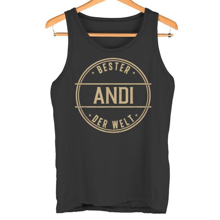 Bester Andi Der Welt Name Tank Top