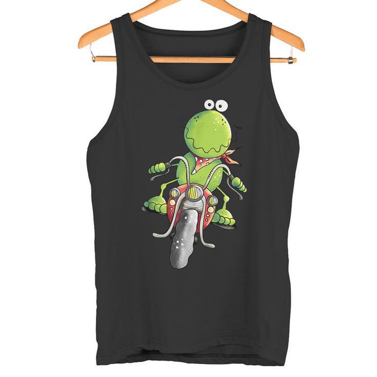 Biker Frog I Motorcyclist Fun Motorcycle Tank Top