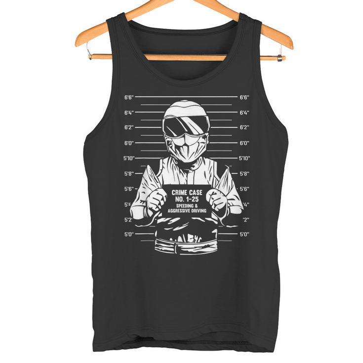 Biker Motorcyclist Motorcycle Motorcycling Bike Tank Top