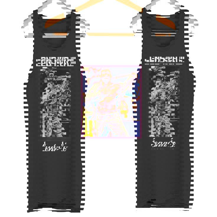 Bjj Legends Never Die Bjj Gi Brasileño Jiu Jitsu Camiseta sin mangas
