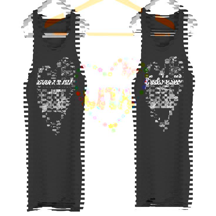 Blessed To Be Called Lita Grandma Lita Grandmother Tank Top