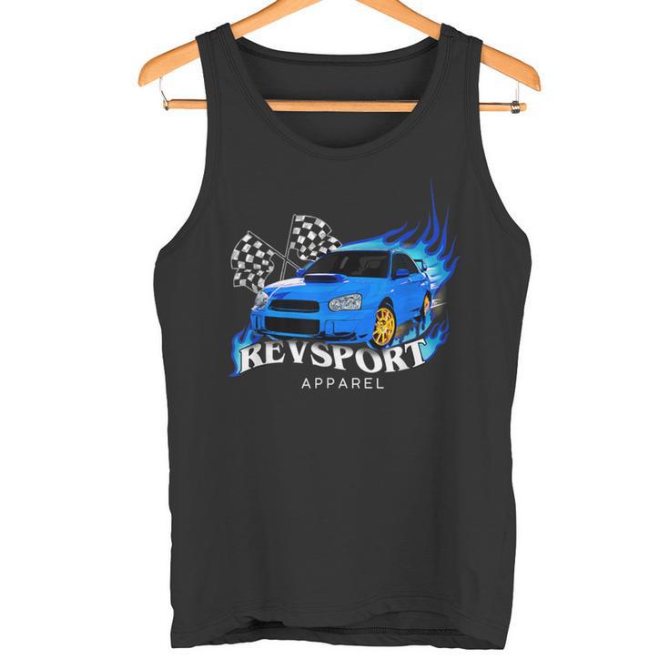 Blue WrxSti S Tank Top