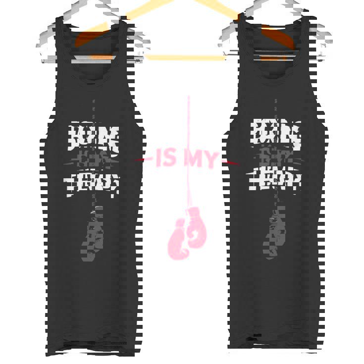 Boxeador De Boxeo Con Cita De Boxeo Para Artes Marciales Mixtas Camiseta sin mangas