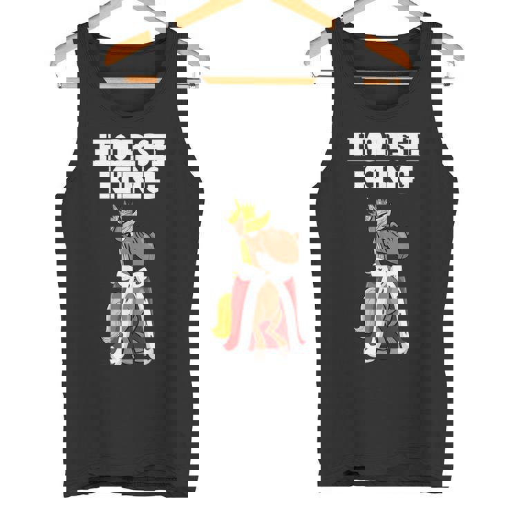 Caballo King Camisa Para Hombre Amante De Los Caballos Caballo Mascota Camiseta sin mangas