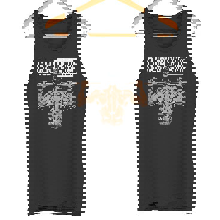 Calistenia Gimnasio Calistenia Entrenamiento En Calle Sin Mangas Camiseta sin mangas